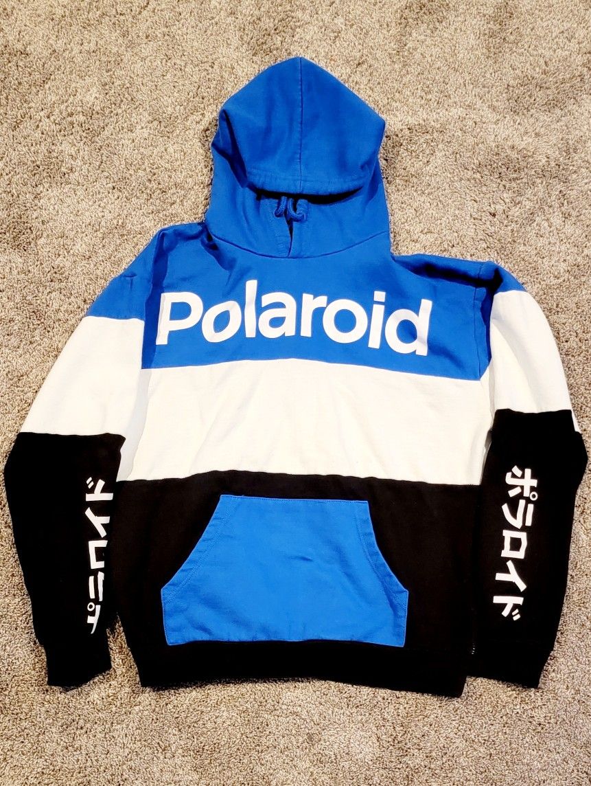 Polaroid Japanese Hoodie Size Large 