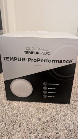 Tempur  Pro performance sheet set