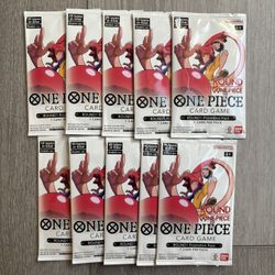 One Piece Round 1 Promo Sealed Pack Trading Card