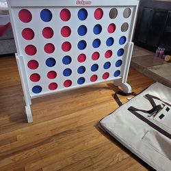 Giant Connect 4 with carry bag