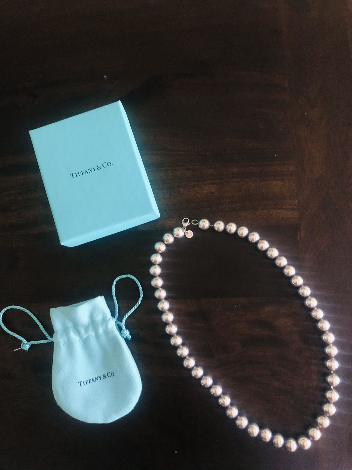 Tiffany & Co Graduated Beaded Bracelet