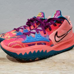 NIKE KYRIE 4 Men's Low 1 World 1 People Basketball Sneakers (9.5) Multi-Colored 