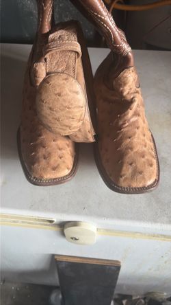 Ostrich boots 11 1/2