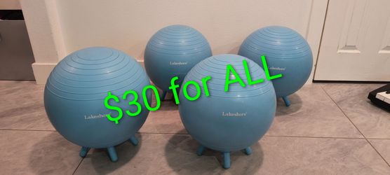 Lakeshore Flex-Space Balance Ball Seats
14" - Take all 4 for $30 total (originally purchased for $100 total)