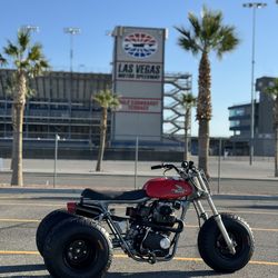 Rebuilt Custom Trike 3 Wheeler  Honda 350cc