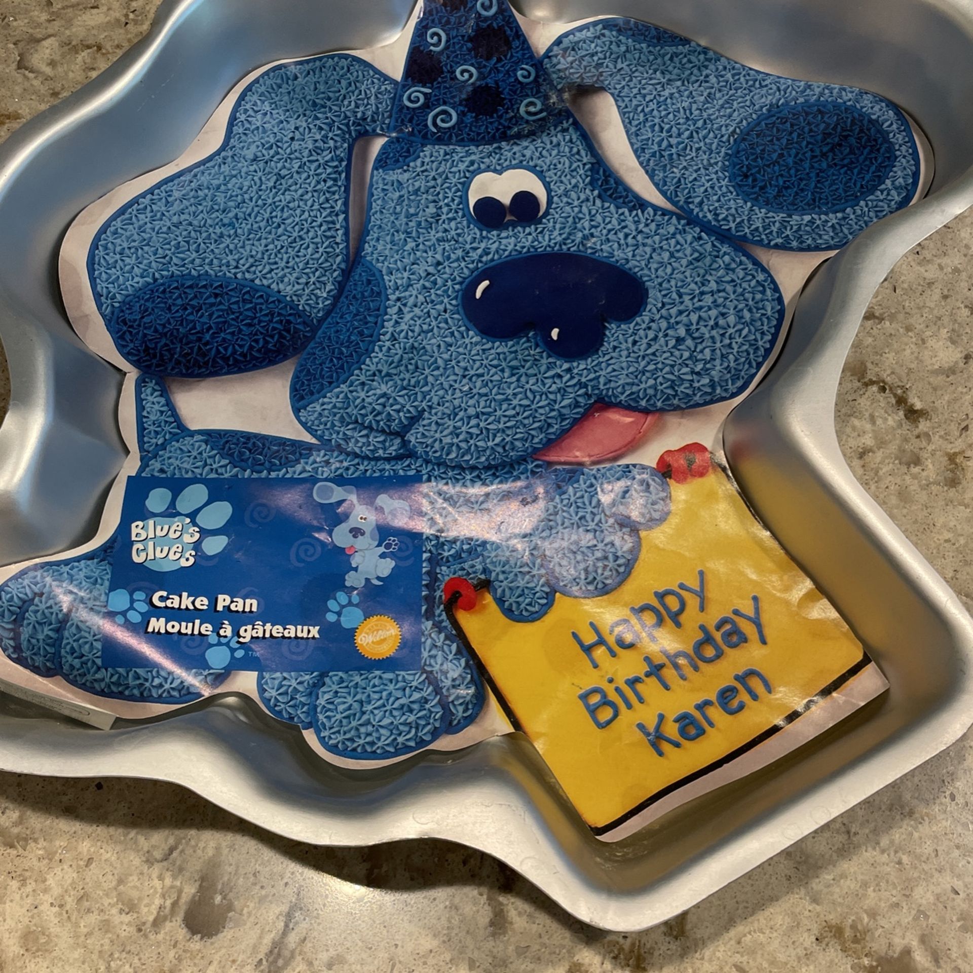 Blues Clues Cake Pan