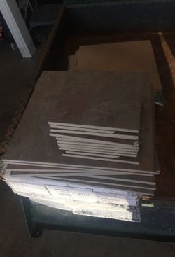 41 square ft of tile