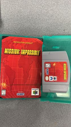Nintendo 64 Mission impossible game