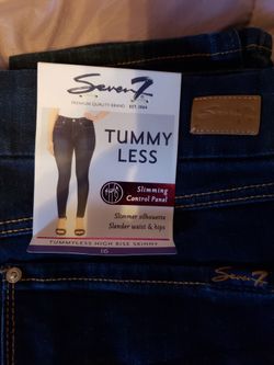 Seven JEANS SIZE 16 SKINNY HIGH WAISTED