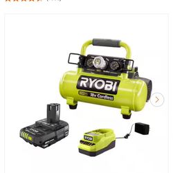 RYOBY air compressor new