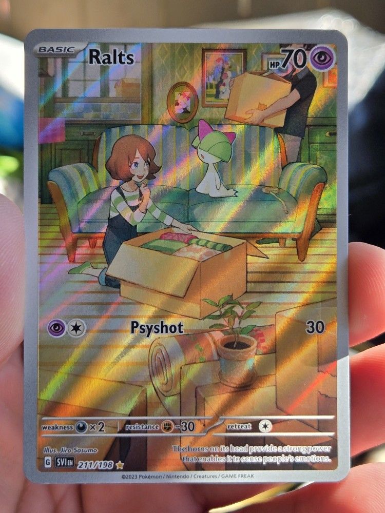 Ralts Pokémon Card