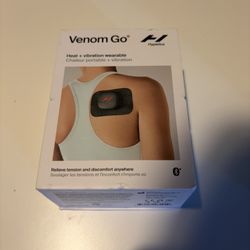 Hyperice Venom Go Heat + Vibration Wearable Massager NEW IN BOX