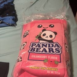 Pink Panda Bear Plush