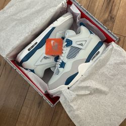 air jordan 4 retro military blue size 10