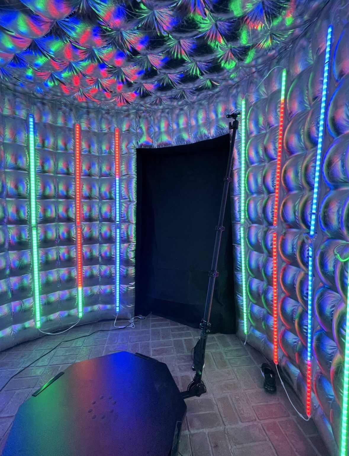 FOR SALE - 360 Photo Booth + Inflatable W/ Lights