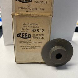 Reed  HS 8-12 Cutter Wheels  4 In The Box 