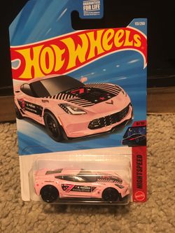 Corvette  C7 Z06 hot wheels pink