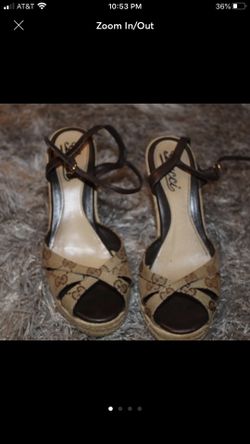 Gucci Authentic Wedges Size (37) 6.5