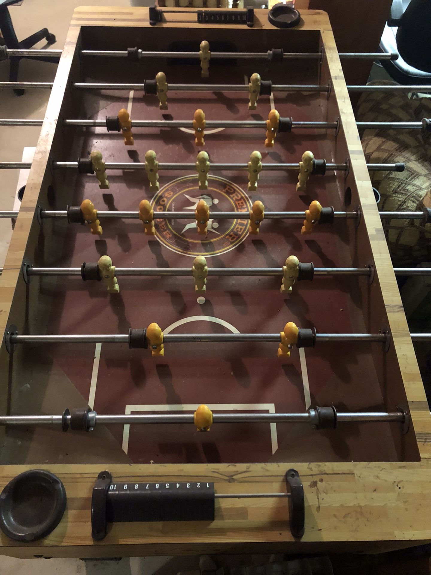 AVAILABLE Great condition Wood  foosball table $100