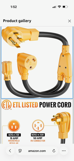 Power code heavy duty -Brand New