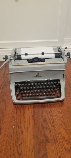 Classic Underwood Typewriter