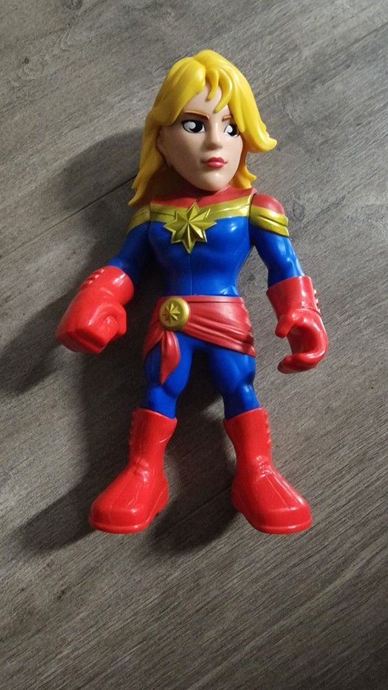 Mega Mighties Super Hero Captain Marvel Action Figure 
