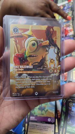 Disney lorcana Mike Wazowski Enchanted