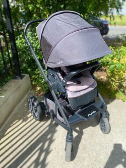 NUNA stroller 2 in 1 with car seat for baby