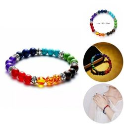 NEW Eternal Chakra Healing Stone Bracelet