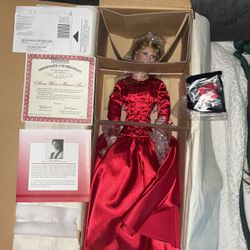 Princess Diana World's Beloved Rose Porcelain Doll by Ashton Drake