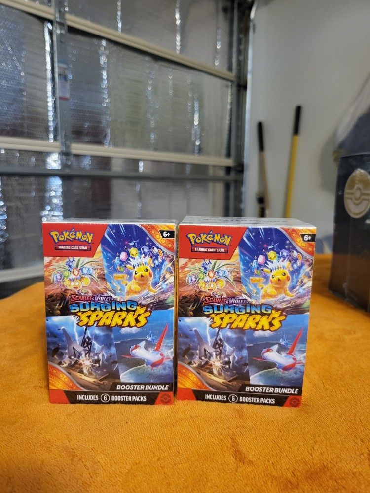 Pokemon Surging Sparks Booster Bundles