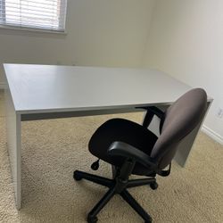 Office Desk And Chair 