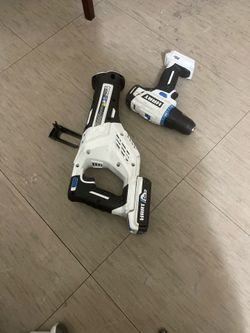 Hart sawzall, hart hammer drill , dewalt impact gun