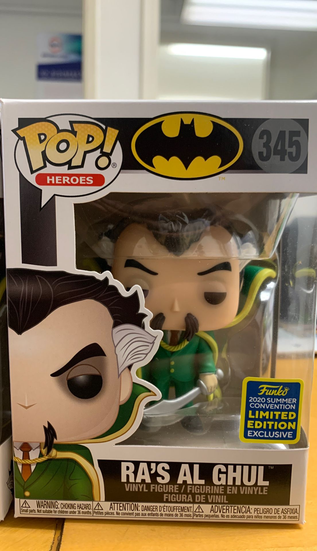 Ra’s Al Ghul SDCC Exclusive Funko POP #345