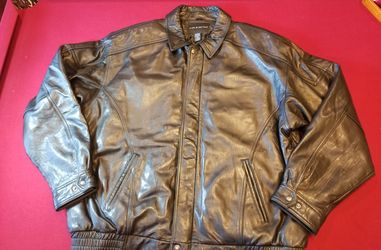 *NEW* XXLT Leather Bomber Jacket