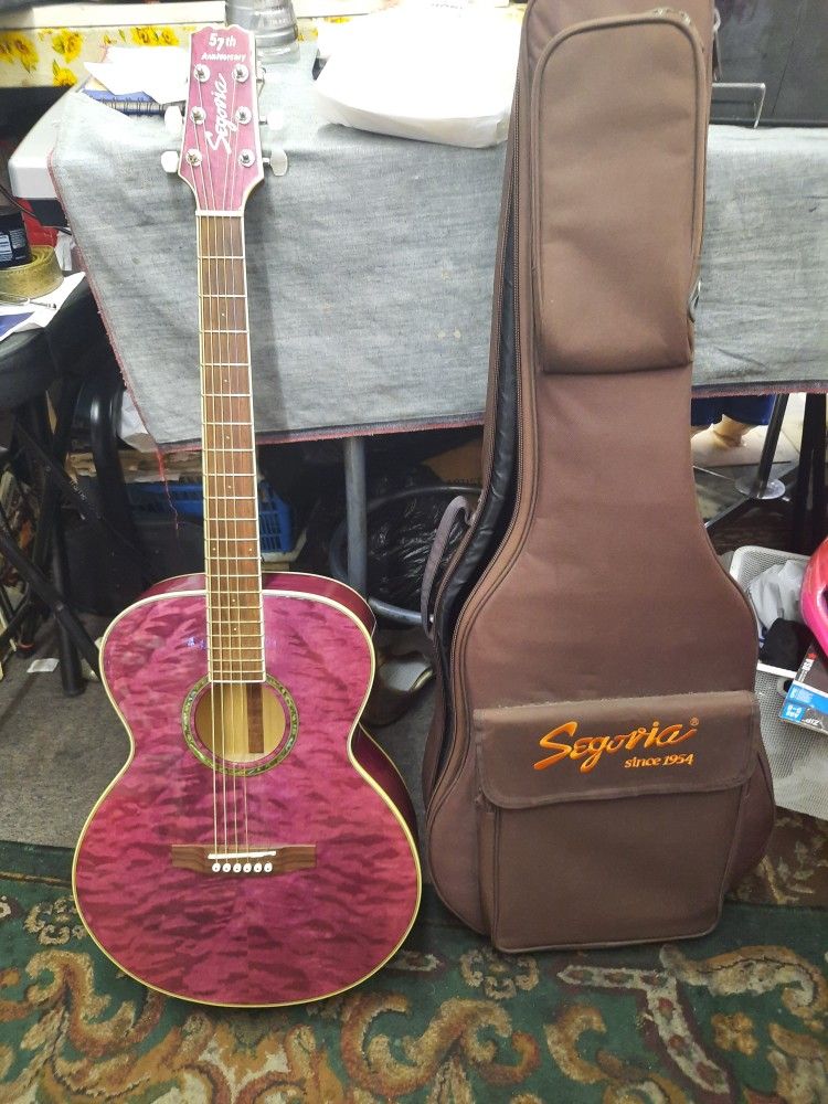 BEAUTIFUL ACOUSTIC GUITAR Segovia 57 Anniversary Edition