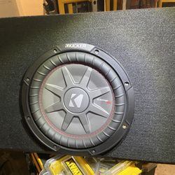 Flat Box End Subwoofer 10”