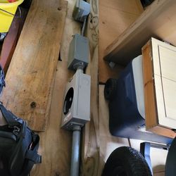 Temporary Electric Poll