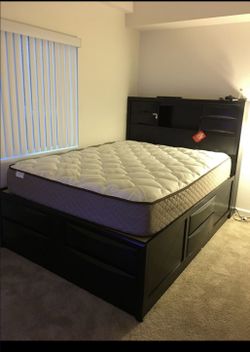 Storage Queen Bed