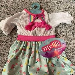 My Life As Pink Tassel Dress