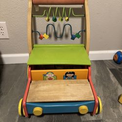 Sturdy Wooden Walking Toy