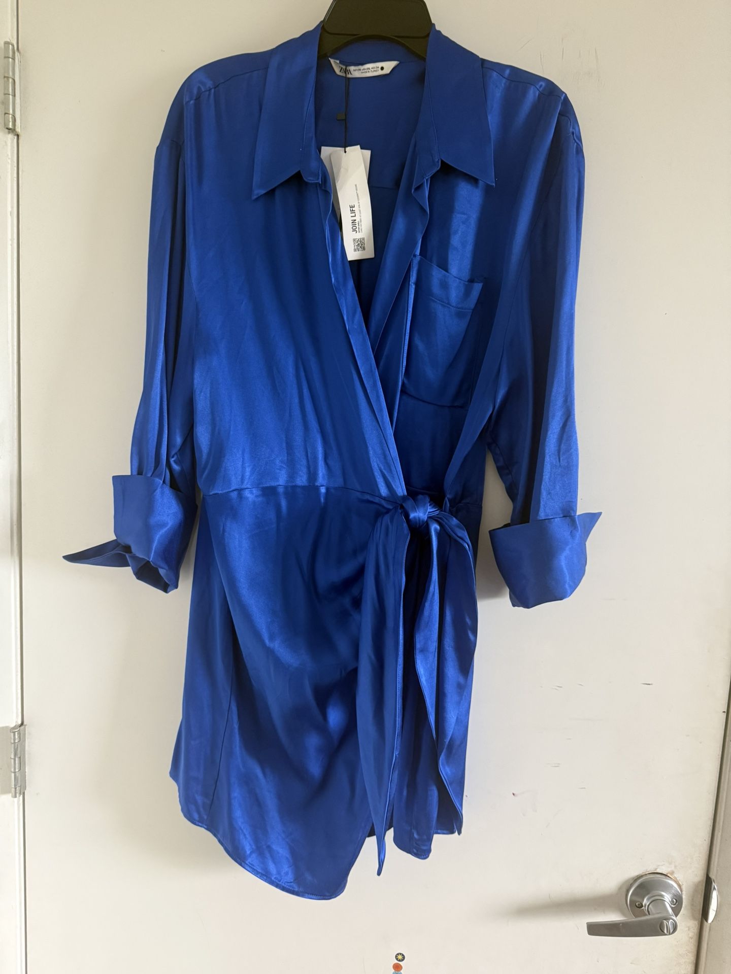 Dress blue ZARA size Xxl