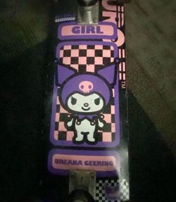 Girl x Sanrio tokyo Speed breana geering Skateboard Kuromi 8.0 x 31.5in