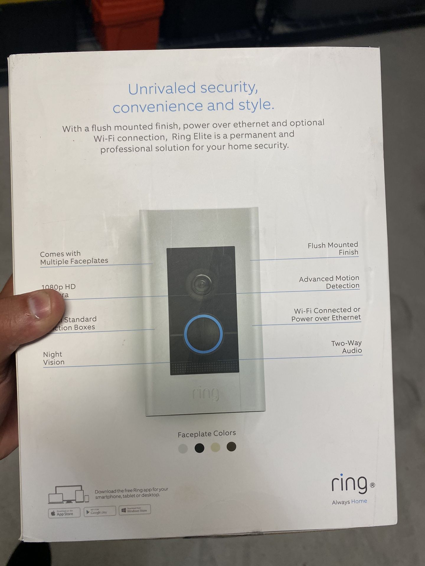 Ring doorbell elite