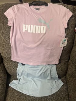 Girls puma 2 Piece Sports Outfit