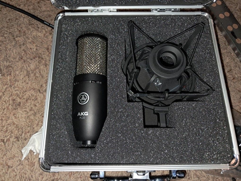AKG P220 Microphone,  Never Used