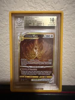 Arceus VSTAR GG70 BGS 10