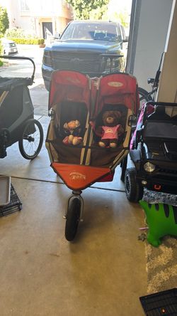 Bob double stroller