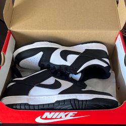 Nike Dunk Low- “Pandas” Youth Size 6