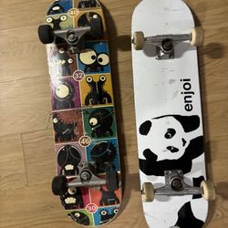 2 Skateboards 